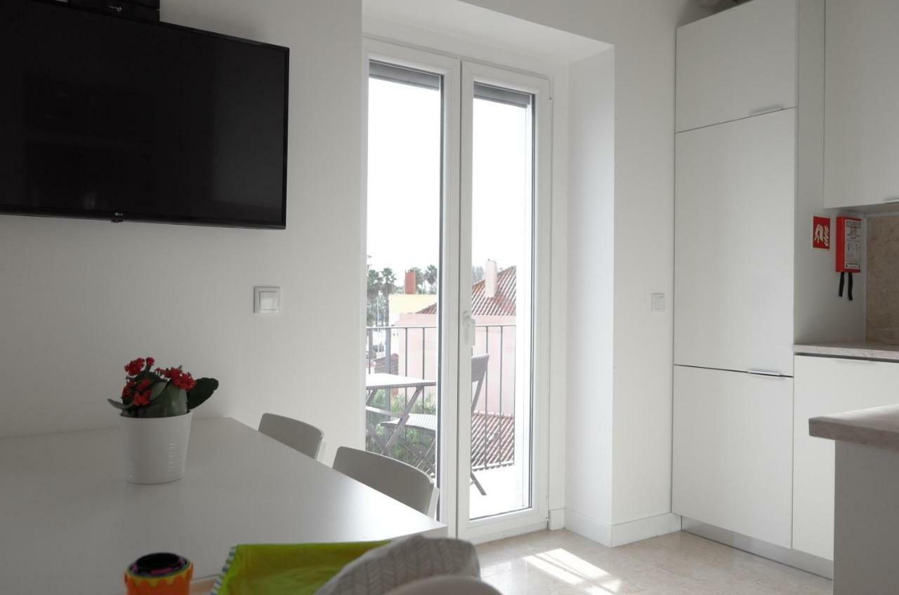 Ocean View Penthouse Apartment Paço de Arcos Exterior foto