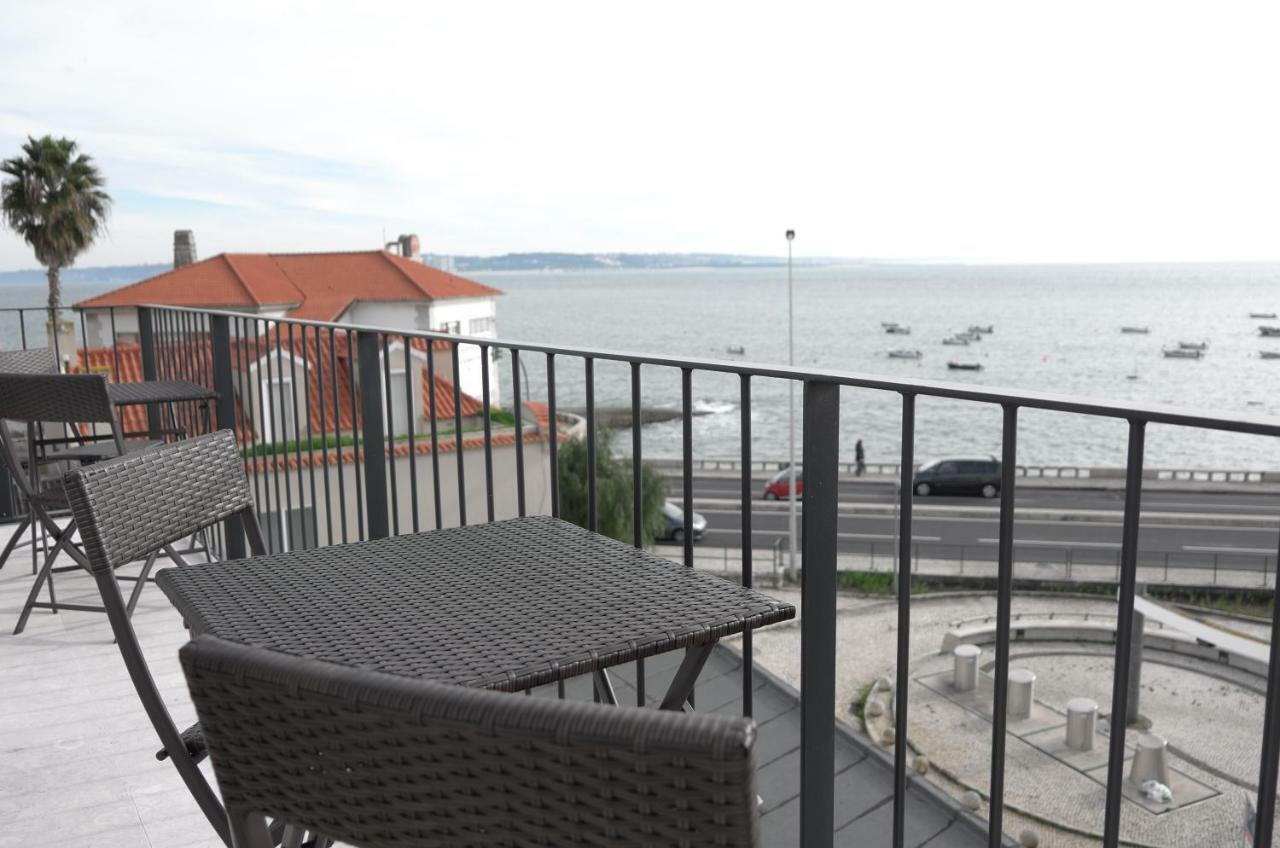 Ocean View Penthouse Apartment Paço de Arcos Exterior foto